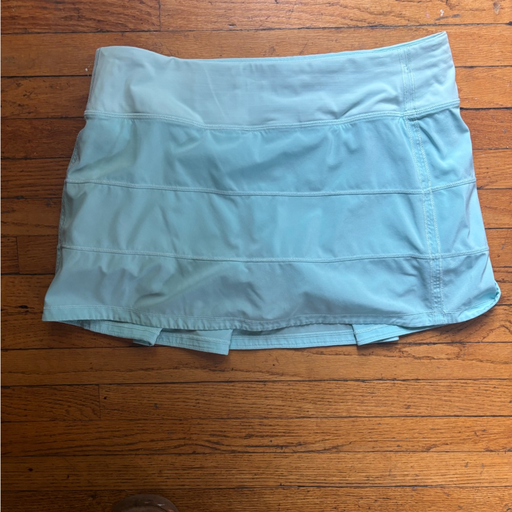 Lululemon Athletica Pace Rival Aqua Skirt